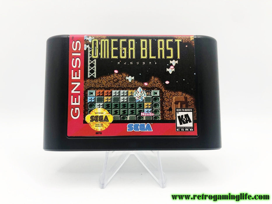 Omega Blast Sega Genesis Shoot &#39;Em Up Game - for just $19.99! 
