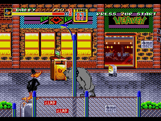 Looney Tunes in Streets of Rage 2 Sega Genesis Game Cart - for just $19.99! 