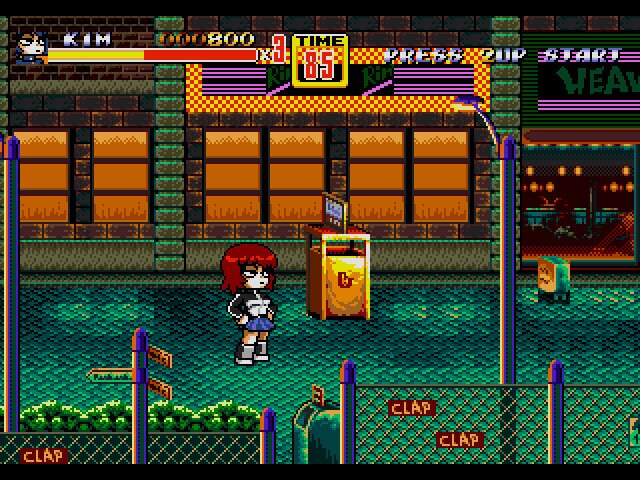 Scott Pilgrim in Streets of Rage 2 Sega Genesis Game Cart - for just $19.99! 
