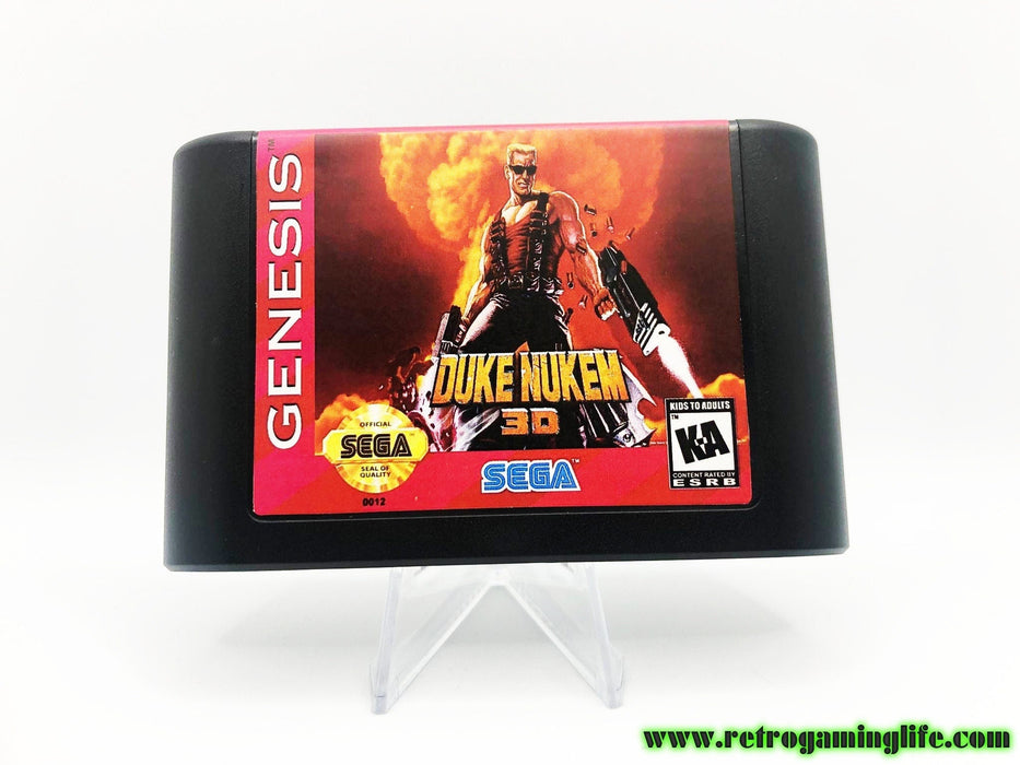 Duke Nukem 3D Sega Genesis Game Cart - for just $19.99! 