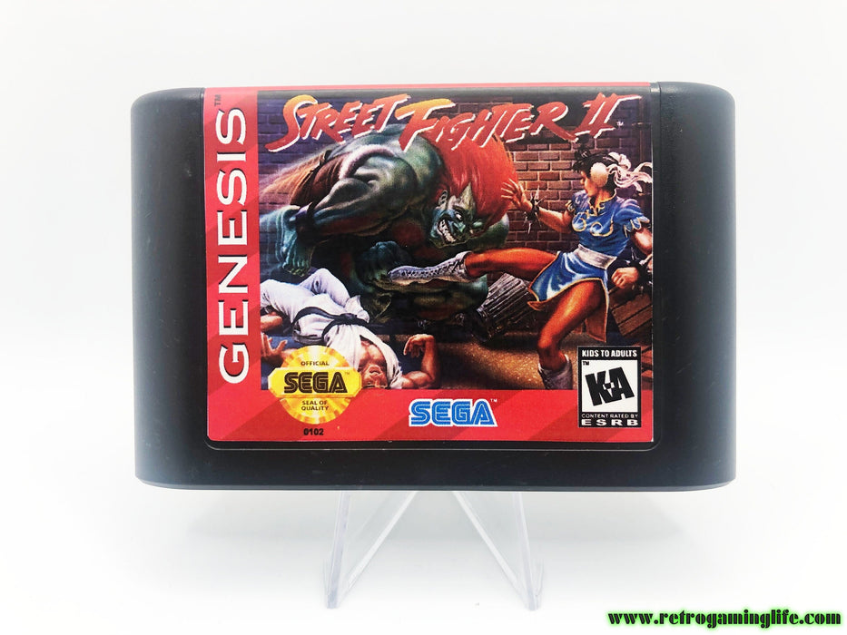 Street Fighter 2 the World Warrior Sega Genesis Game Cart - for just $19.99! 