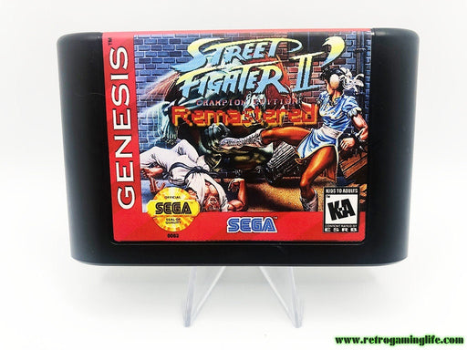 Street Fighter 2 CE Remastered Sega Genesis Cart Game - for just $19.99! 