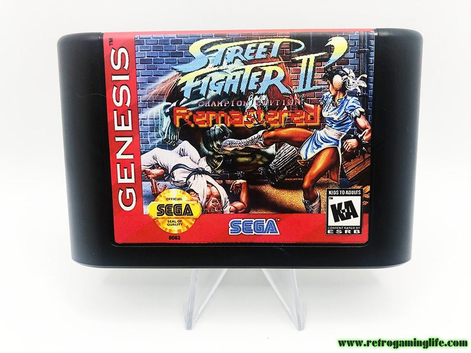 Street Fighter 2 CE Remastered Sega Genesis Cart Game - for just $19.99! 