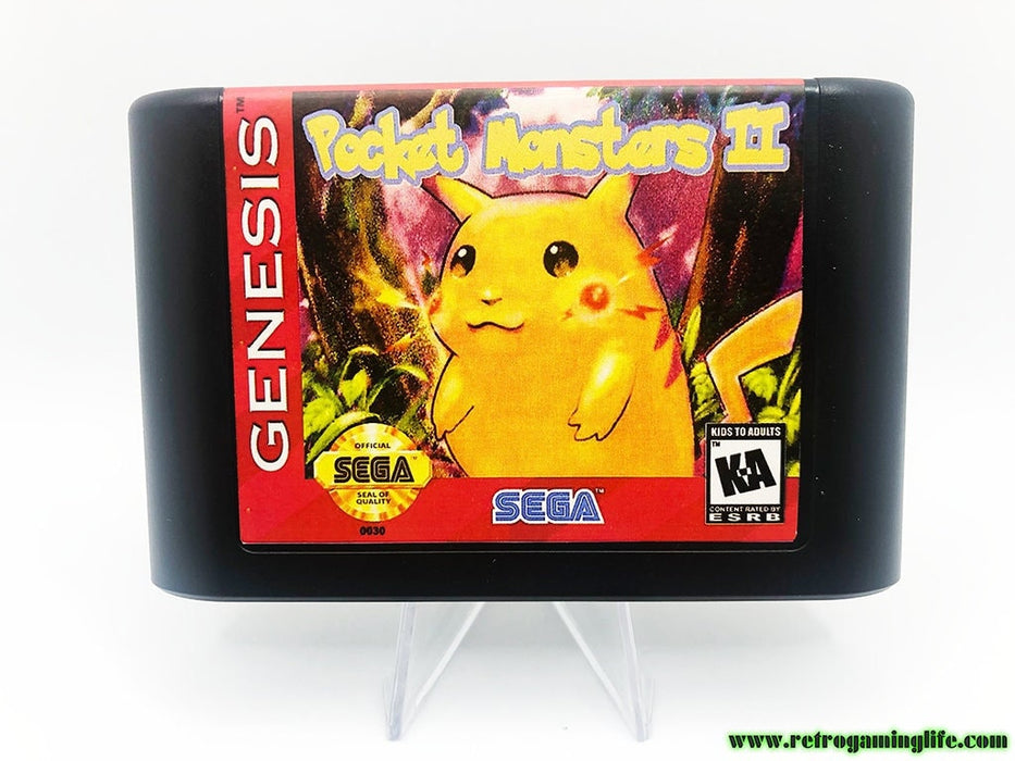 Pokemon 2 Pikachu Adventure Sega Genesis Game - for just $19.99! 
