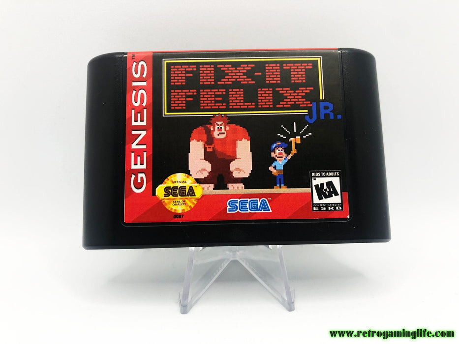 Fix it Felix Jr Sega Genesis Arcade Game Cart - for just $19.99! 