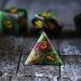 Gemstone Zoisite Polyhedral Polyhedral Dice (With Box) DnD Dice Set - Premium Gemstone Dice - Just $16.99! Shop now at Retro Gaming of Denver