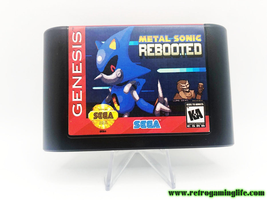 Metal Sonic Hyperdrive Rebooted Sega Genesis Game - for just $19.99! 