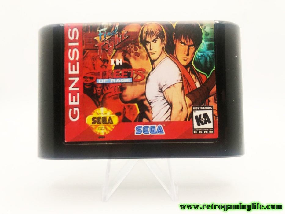 Final Fight in Streets of Rage 2 Sega Genesis Game - for just $19.99! 