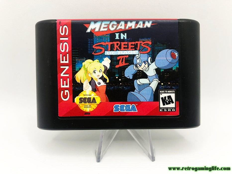 Mega Man in Streets of Rage 2 Sega Genesis Game - for just $19.99! 
