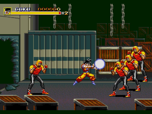 Dragon Ball Z in Streets of Rage 3 Sega Genesis Cart Game Beat 'em Up - for just $19.99! 