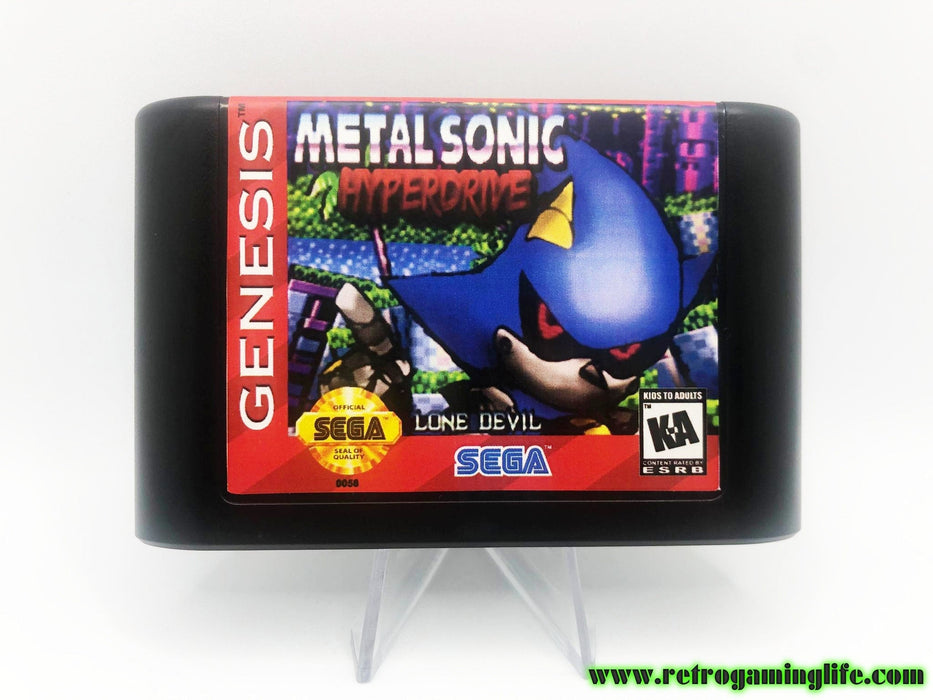 Metal Sonic Hyperdrive Sega Genesis Game Cart - for just $19.99! 