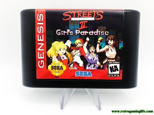 Girl's Paradise in Streets of Rage 2 Sega Genesis Beat &#39;em Up Repro Game - for just $19.99! 