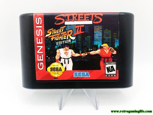 Street Fighter in Streets of Rage 2 Sega Genesis Repro Beat 'em up - for just $19.99! 
