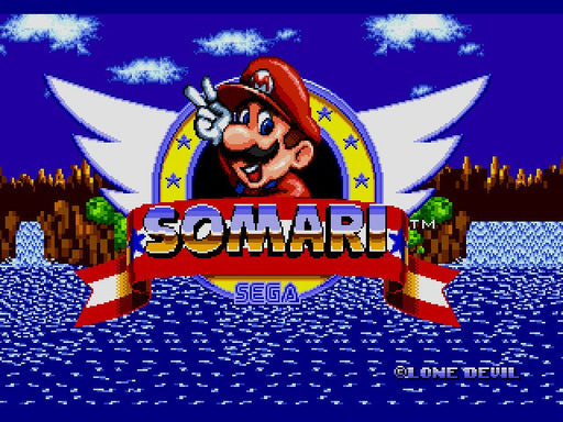 Somari the Adventurer Mario in Sonic Sega Genesis Game Cart - for just $19.99! 