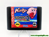 Kirby in Sonic the Hedgehog 2 Sega Genesis Game Cart Repro - for just $19.99! 