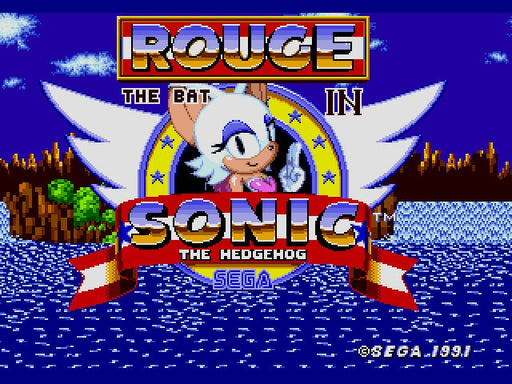 Rouge the Bat in Sonic the Hedgehog Sega Genesis Game Cart Repro - for just $19.99! 