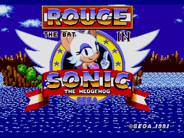 Rouge the Bat in Sonic the Hedgehog Sega Genesis Game Cart Repro - for just $19.99! 