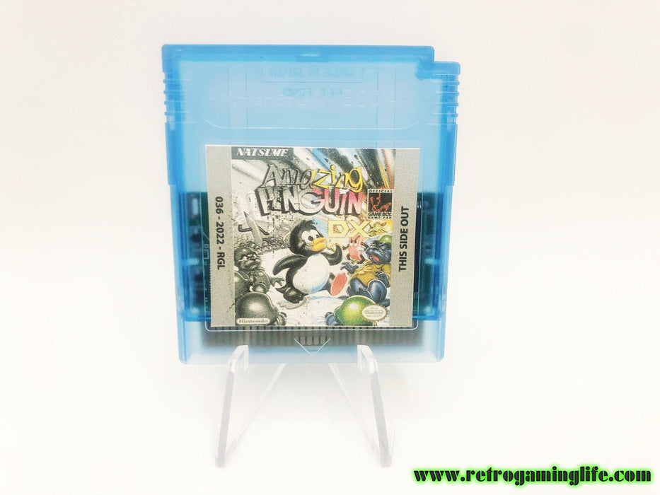 Amazing Penguin DX Gameboy Color Repro Game Cart - for just $19.99! 