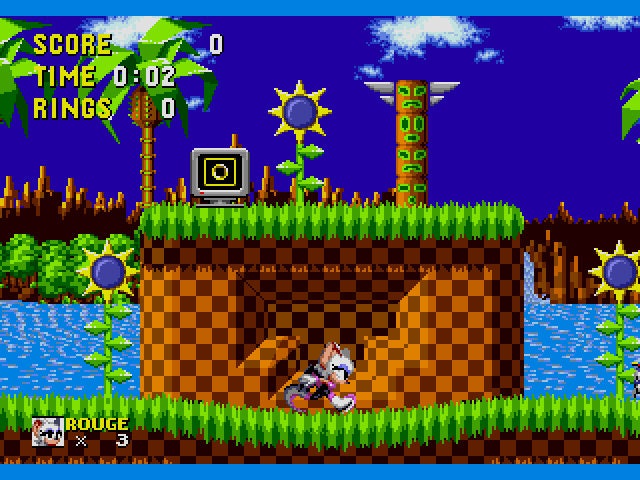 Rouge the Bat in Sonic the Hedgehog Sega Genesis Game Cart Repro - for just $19.99! 