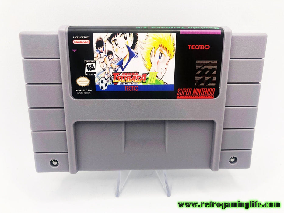 Captain Tsubasa 3 Snes English Translated Repro Cart - for just $34.99! 