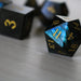 Labradorite Gemstone Dice (And Box) Polyhedral Dice DND Set - Premium Gemstone Dice - Just $18.99! Shop now at Retro Gaming of Denver