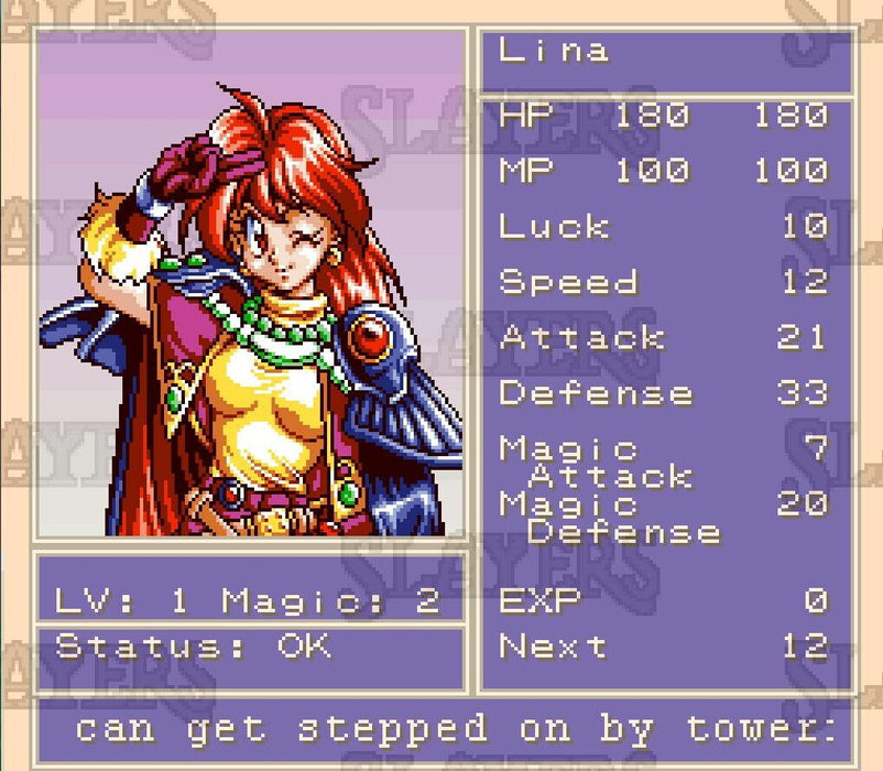 Slayers RPG SNES Anime Fully English Translated Game Cart - for just $34.99! 