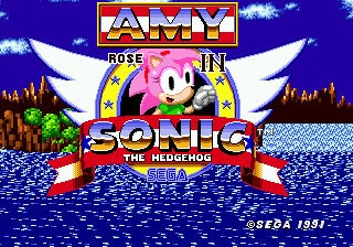 Amy Rose in Sonic the Hedgehog Sega Genesis Game Cart Repro - for just $19.99! 