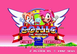 Sonic the Hedgehog 2 Pink Edition Sega Genesis Game Cart Repro - for just $19.99! 