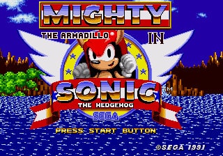 Mighty the Armadillo in Sonic the Hedgehog Sega Genesis Game Cart Repro - for just $19.99! 
