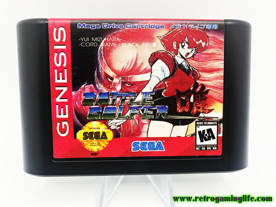 Battle Golfer Yui Sega Genesis English Repro Cart RPG - for just $19.99! 