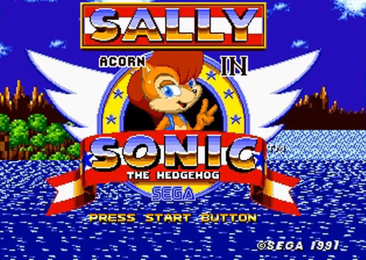 Sally Acorn in Sonic the Hedgehog Sega Genesis Game Repro Cart Game - for just $19.99! 