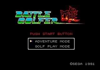 Battle Golfer Yui Sega Genesis English Repro Cart RPG - for just $19.99! 
