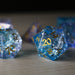 Blue Wing Forge Fire Glass Blue (And Box) Polyhedral Dice DND Set - RPG Game DND - Premium Gemstone Dice - Just $16.99! Shop now at Retro Gaming of Denver