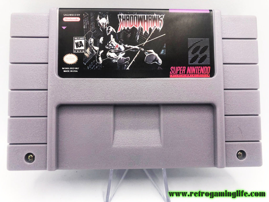 ShadowHawk Prototype SNES Repro Game Cart - for just $39.99! 