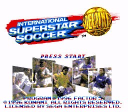 International Superstar Soccer Deluxe Sega Genesis Repro Game Cart - for just $19.99! 
