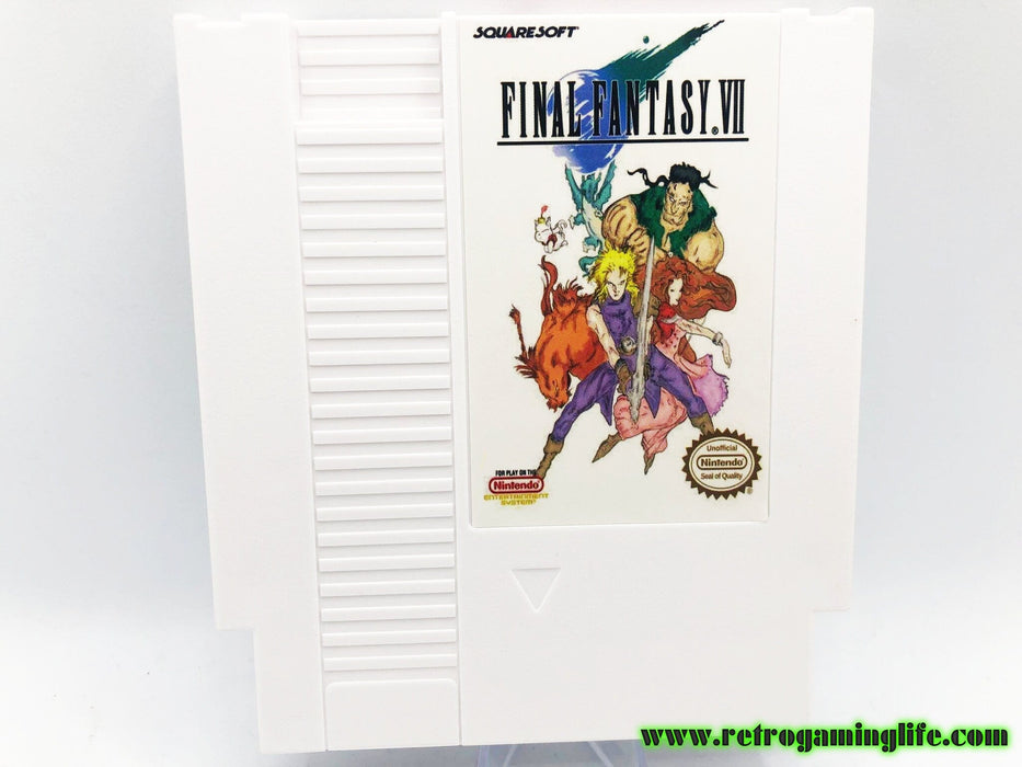 Final Fantasy VII NES English Translated RPG Game Repro Cart - for just $44.99! 