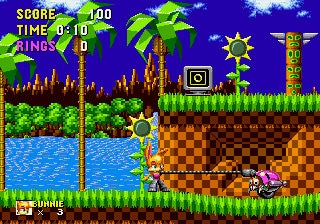 Bunnie Rabbot in Sonic the Hedgehog Sega Genesis Repro Game Cart - for just $19.99! 