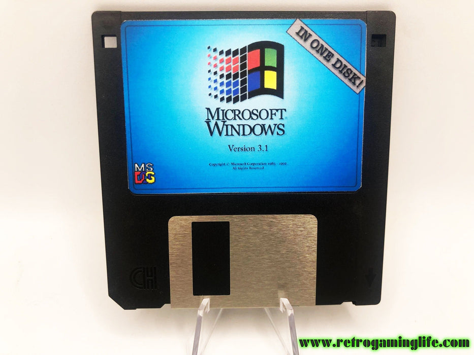 Mini Windows 3.11 in one Disk! Floppy Program Repro - for just $9.99! 
