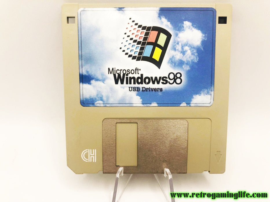Windows 98 USB Drivers Floppy Disk Repro - for just $9.99! 