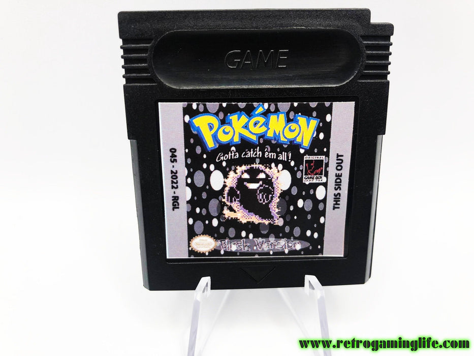 Pokemon Black Version Gameboy Repro Game Cart - for just $24.99! 