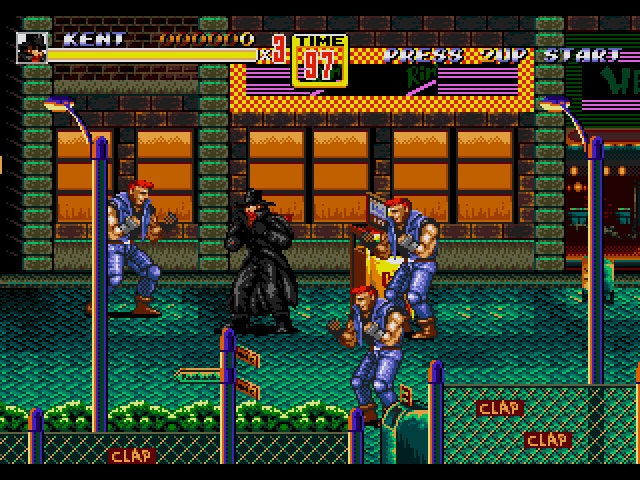 The Shadow in Streets of Rage 2 Sega Genesis Game Repro Cart - for just $19.99! 