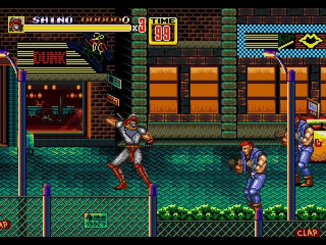 Shinobi in Streets of Rage 2 Sega Genesis Repro Game Cart - for just $19.99! 