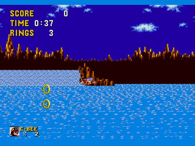 Charmy the Bee in Sonic the Hedgehog Sega Genesis Repro Game Cart - for just $19.99! 