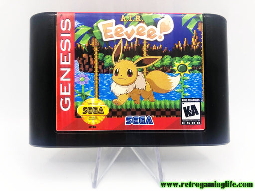 A.I.R. Eevee in Sonic the Hedgehog Sega Genesis Repro Game Cart - for just $19.99! 