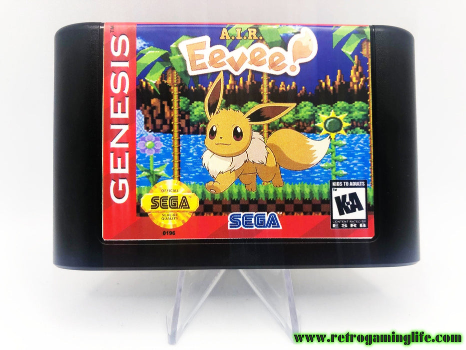 A.I.R. Eevee in Sonic the Hedgehog Sega Genesis Repro Game Cart - for just $19.99! 