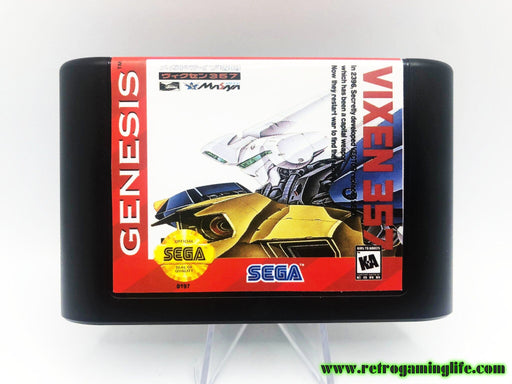 Vixen 357 Sega Genesis Repro Game Cart - for just $29.99! 