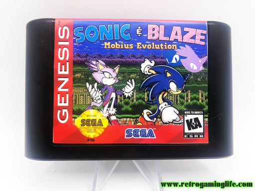 Sonic Mobius Evolution Sega Genesis Repro Game Cart - for just $19.99! 