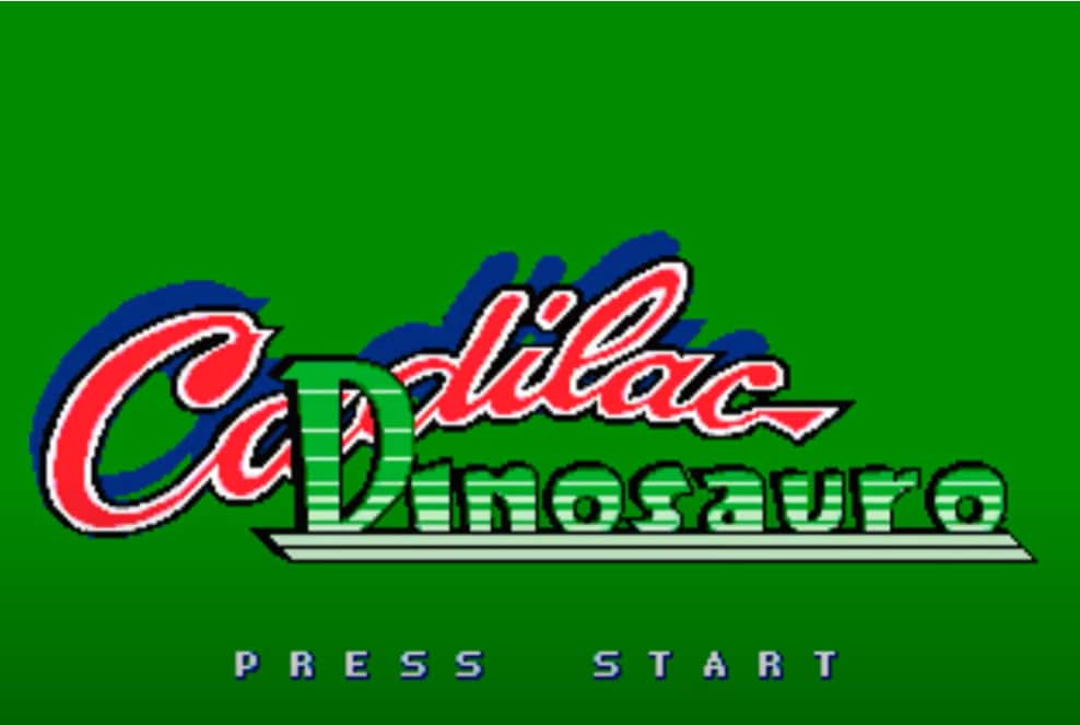 Cadillacs and Dinosaurs Genesis Repro Game Cart - for just $19.99! 