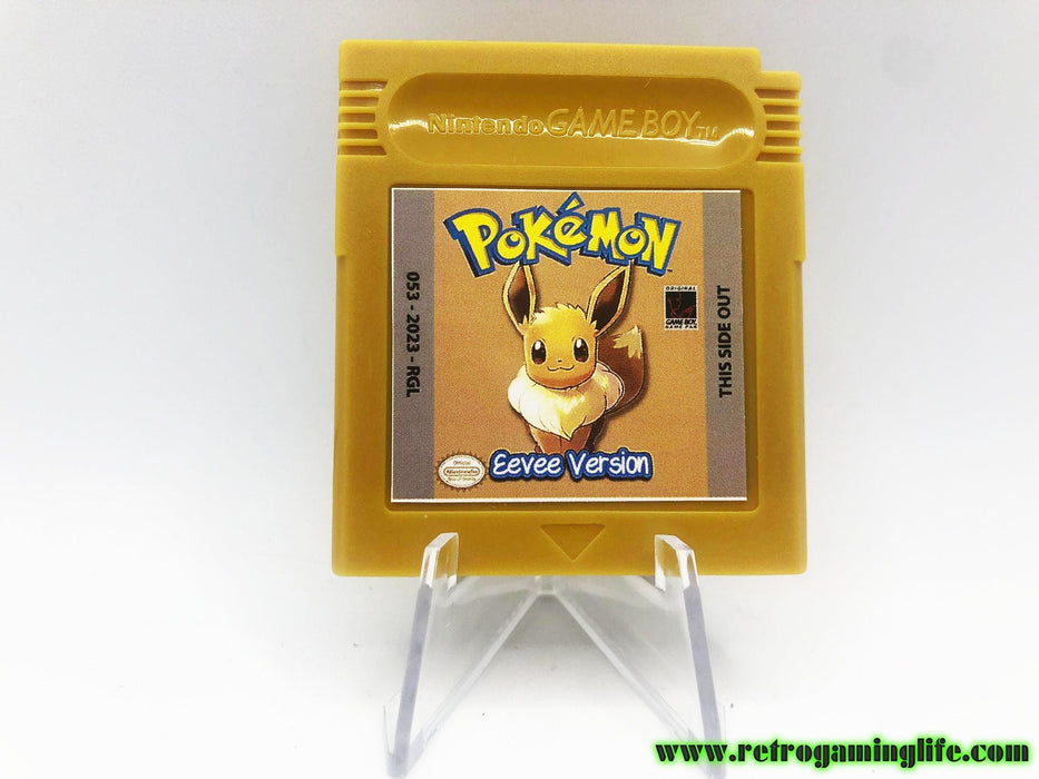 Pokemon Eevee Edition Repro Gameboy Game Cart - for just $24.99! 