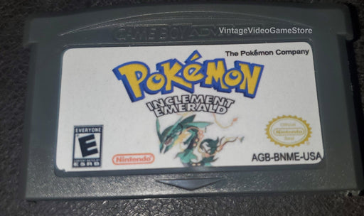 Pokemon Inclement Emerald GBA ROM Hack Video Game Cartridge Custom Gameboy Advance - for just $18.49! 